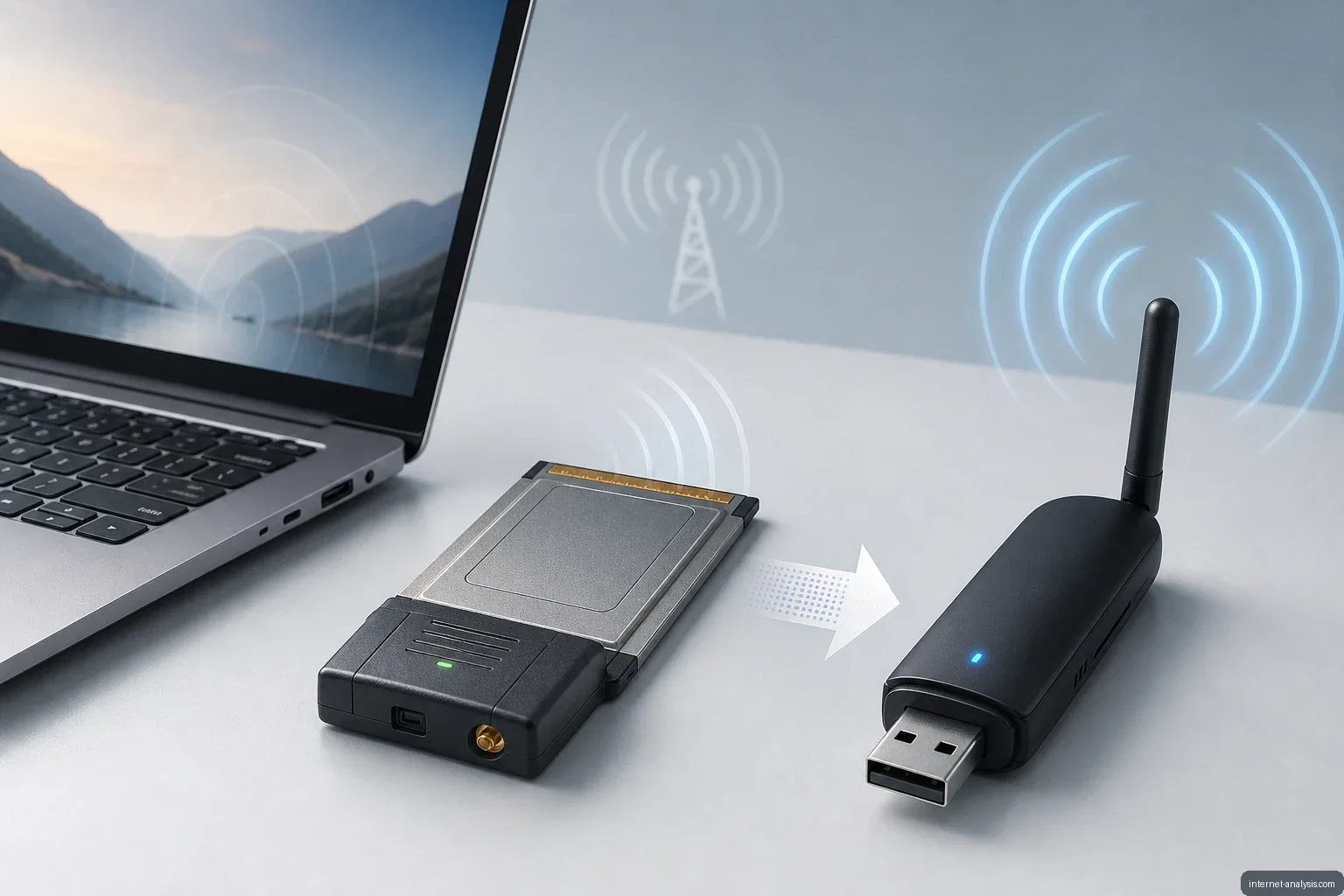 How Mobile Modems Moved From PCMCIA Cards to USB Dongles