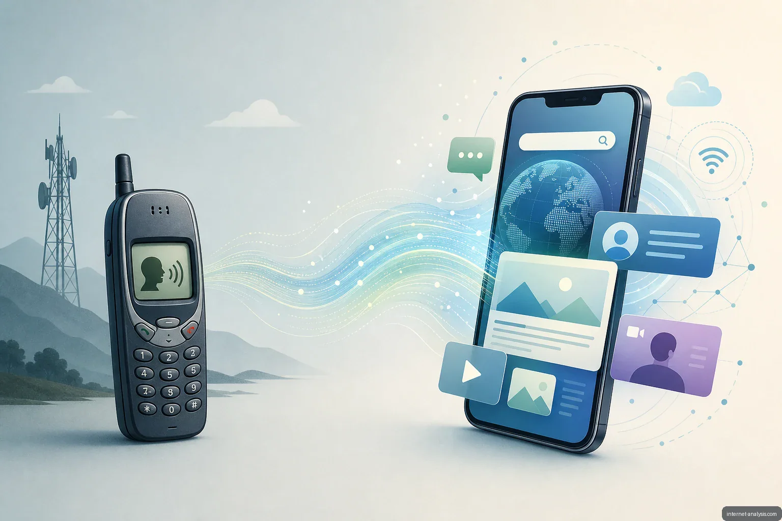How Mobile Data Transformed Phones Into Smartphones