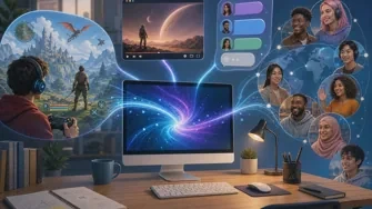 Virtual Entertainment: From Computer Games to Social Media